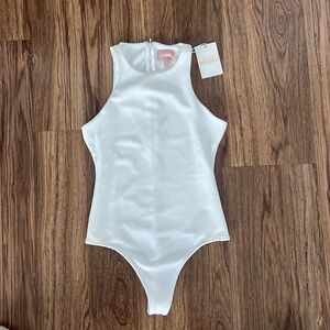 Show me your mumu white bodysuit